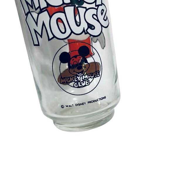 Vintage Walt Disney Productions Mickey Mouse Drinking Glass - Picture 4 of 4